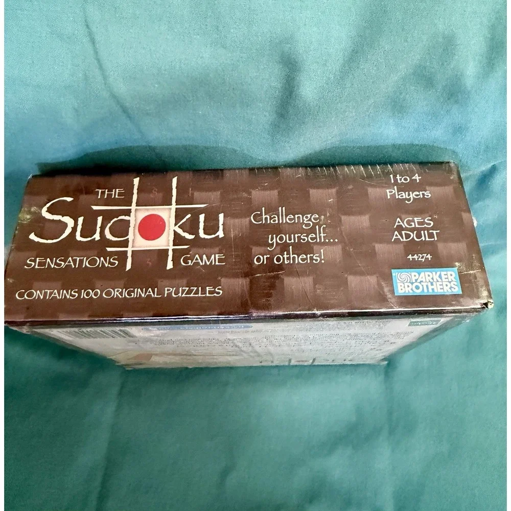 Sudoku Sensations‎ Game Parker Bros 2005 New In Wrap 100 Puzzles